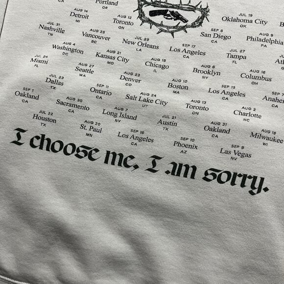 Kendrick Lamar Hoodie Mens Small The Big Steppers Tour Oklama Concert Sweatshirt - Picture 14 of 16